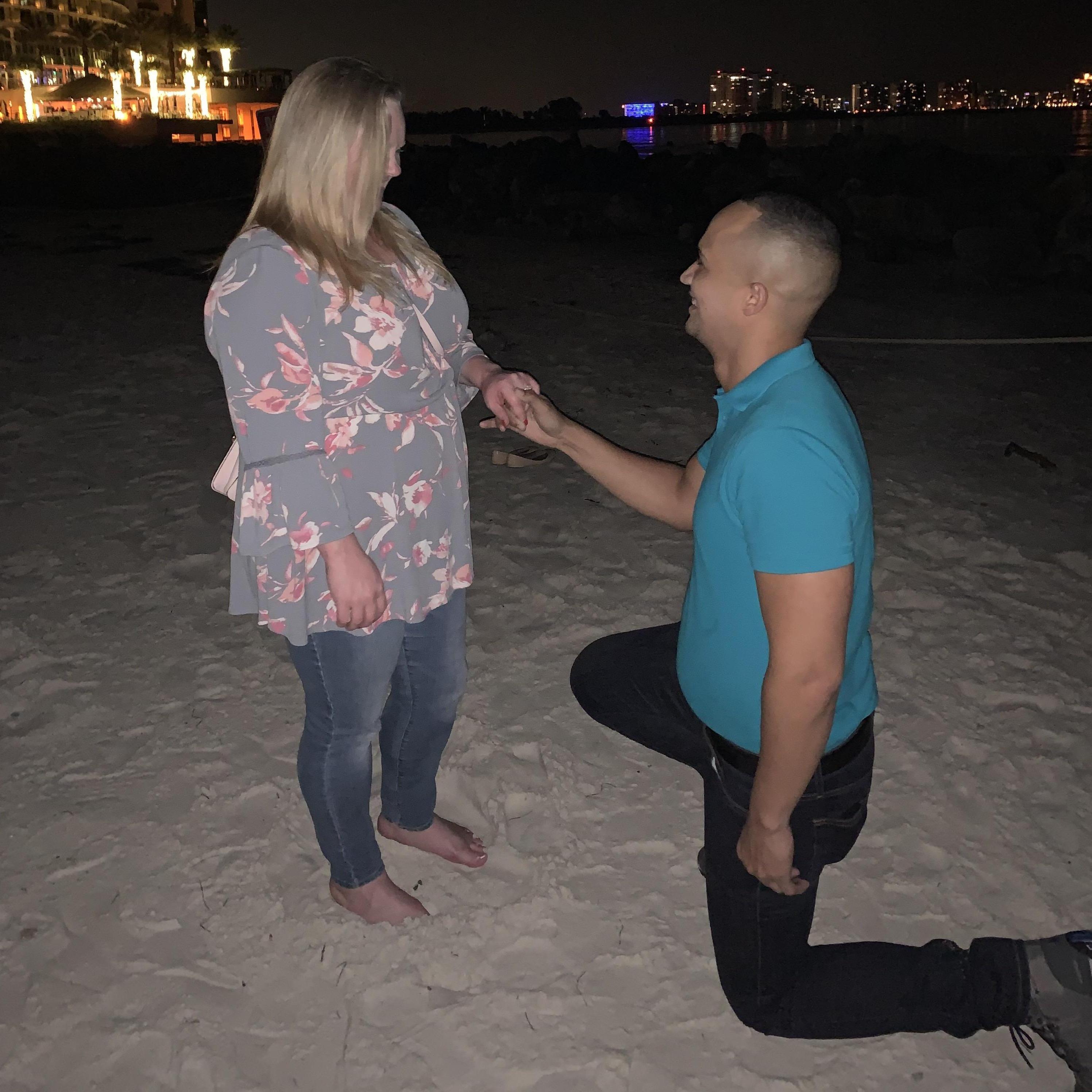 He asked; I said yes! - Clearwater Beach