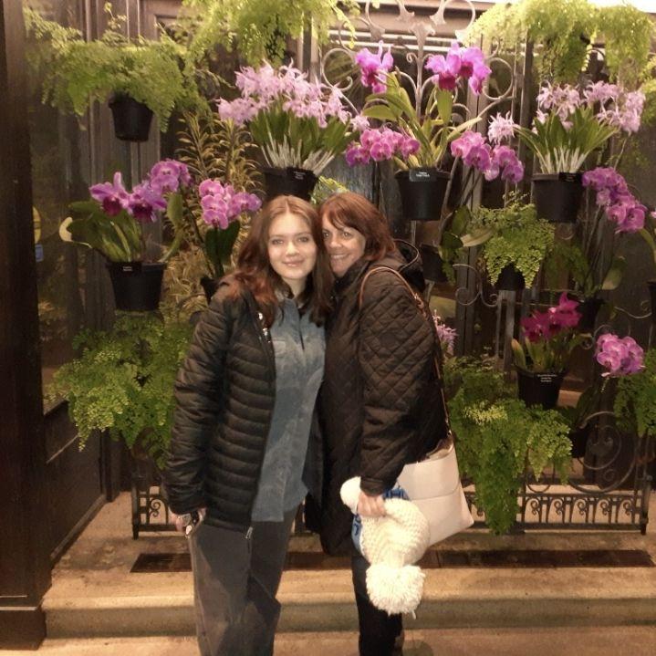 Tammy and Megan at Longwood