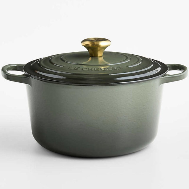 Le Creuset ® Signature 6.5-Qt. Thyme Enameled Cast Iron Deep Round Dutch Oven