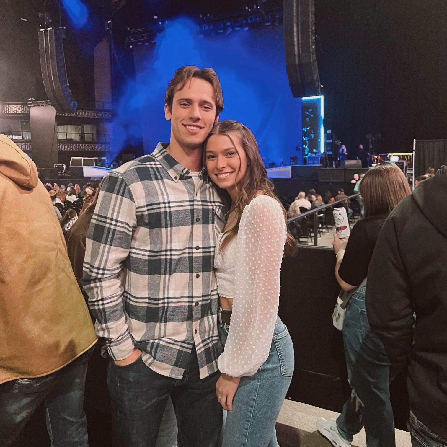 Parker McCollum, our first concert together.