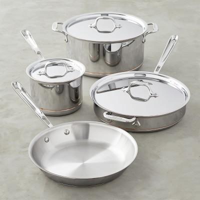 All-Clad Copper Core 7-Piece Cookware Set