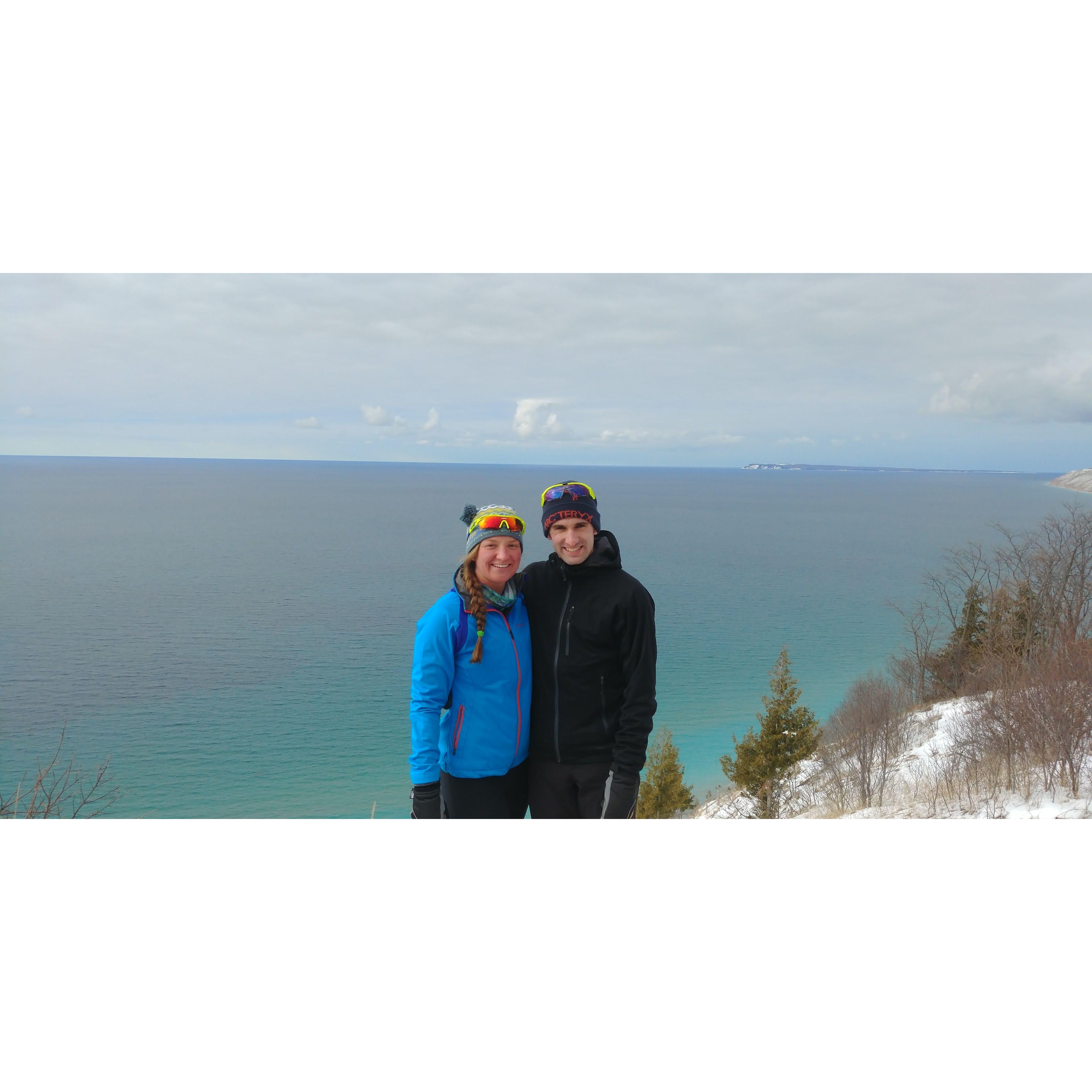 Empire Bluffs in Sleeping Bear Dunes National Lakeshore
