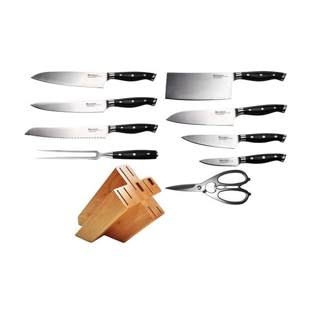Swiss Diamond 10pc Block Knife Set