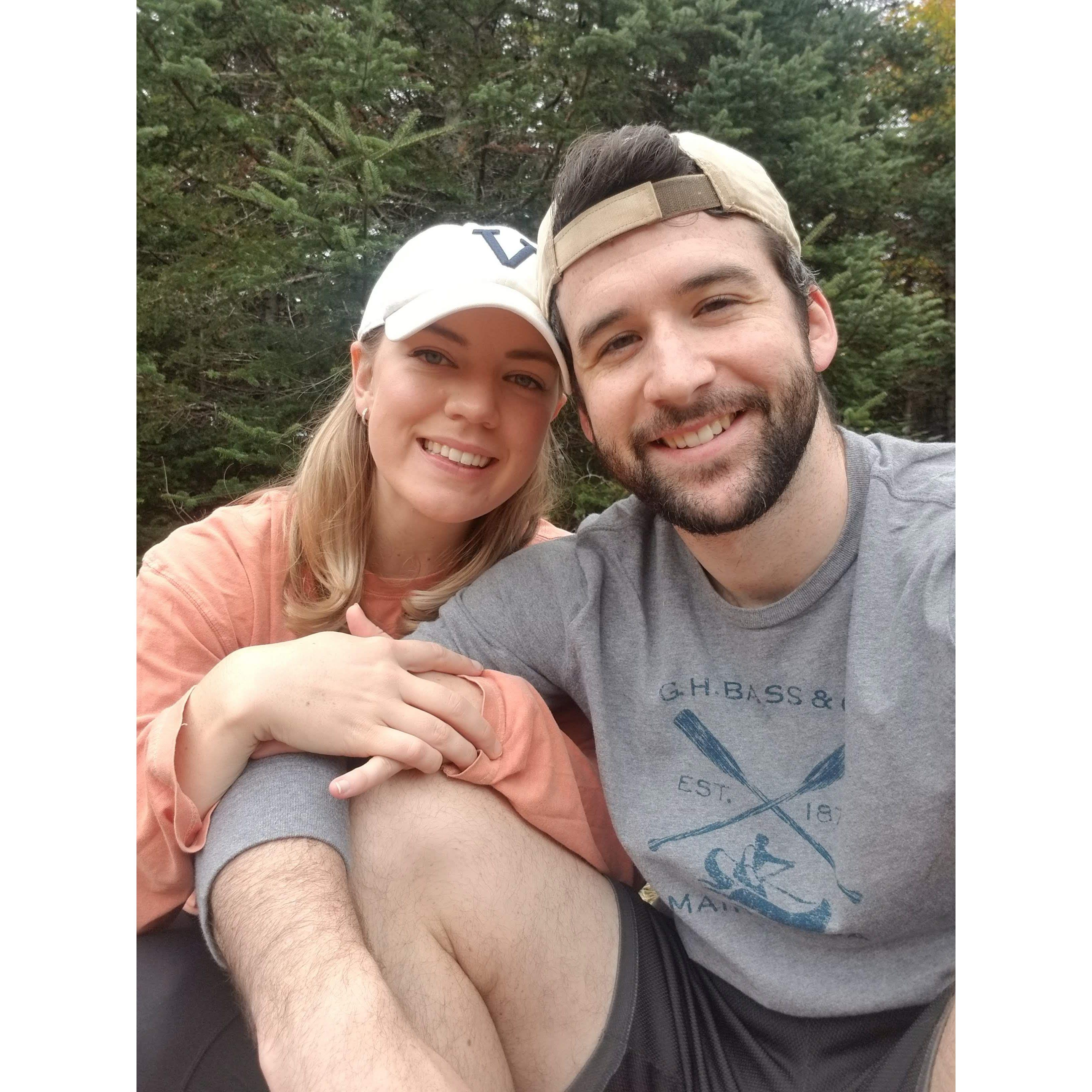 Fall 2020 hike at Balsam Lake Fire Tower!