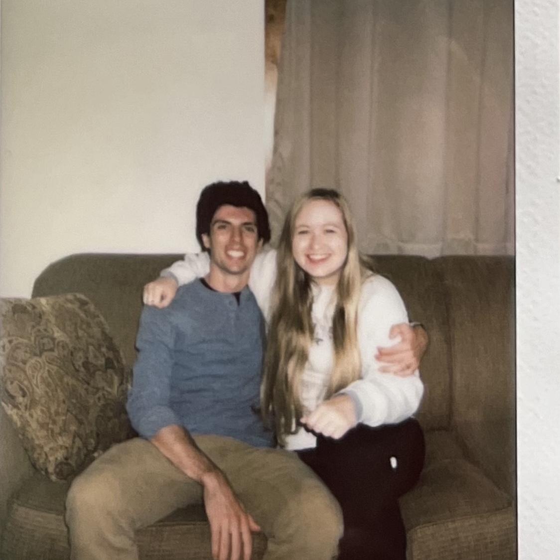 Macey + Zach’s 1st picture together 2022