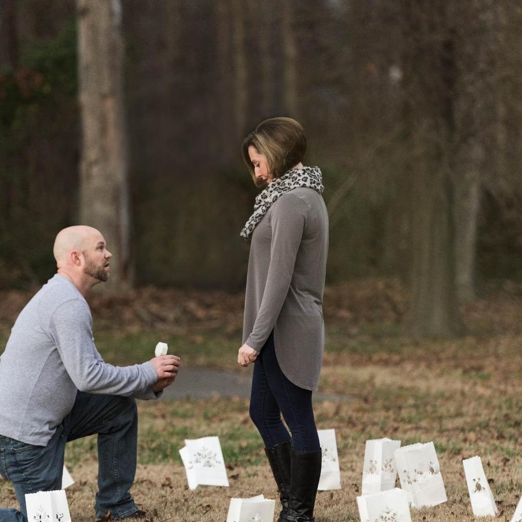 With a heart full of love, I said YES!