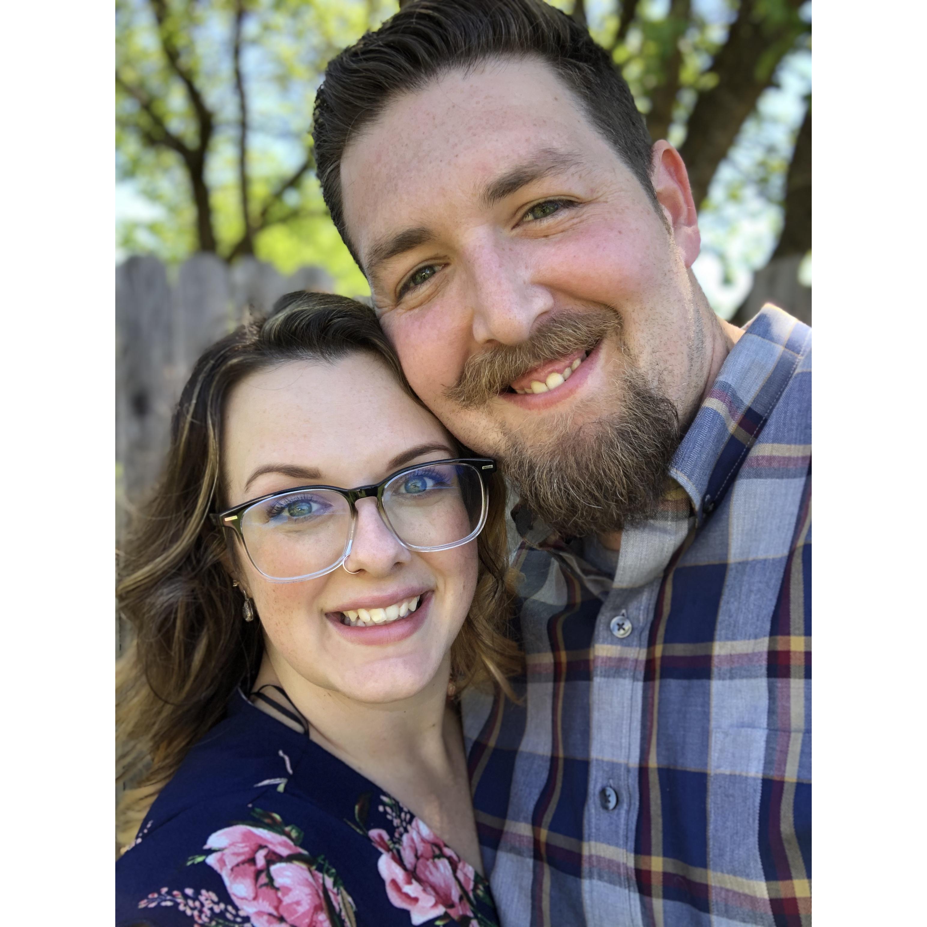 Our first Easter and the day before our 2 month anniversary. A beautiful day filled with sweet reminders of Gods love and provision in our lives!