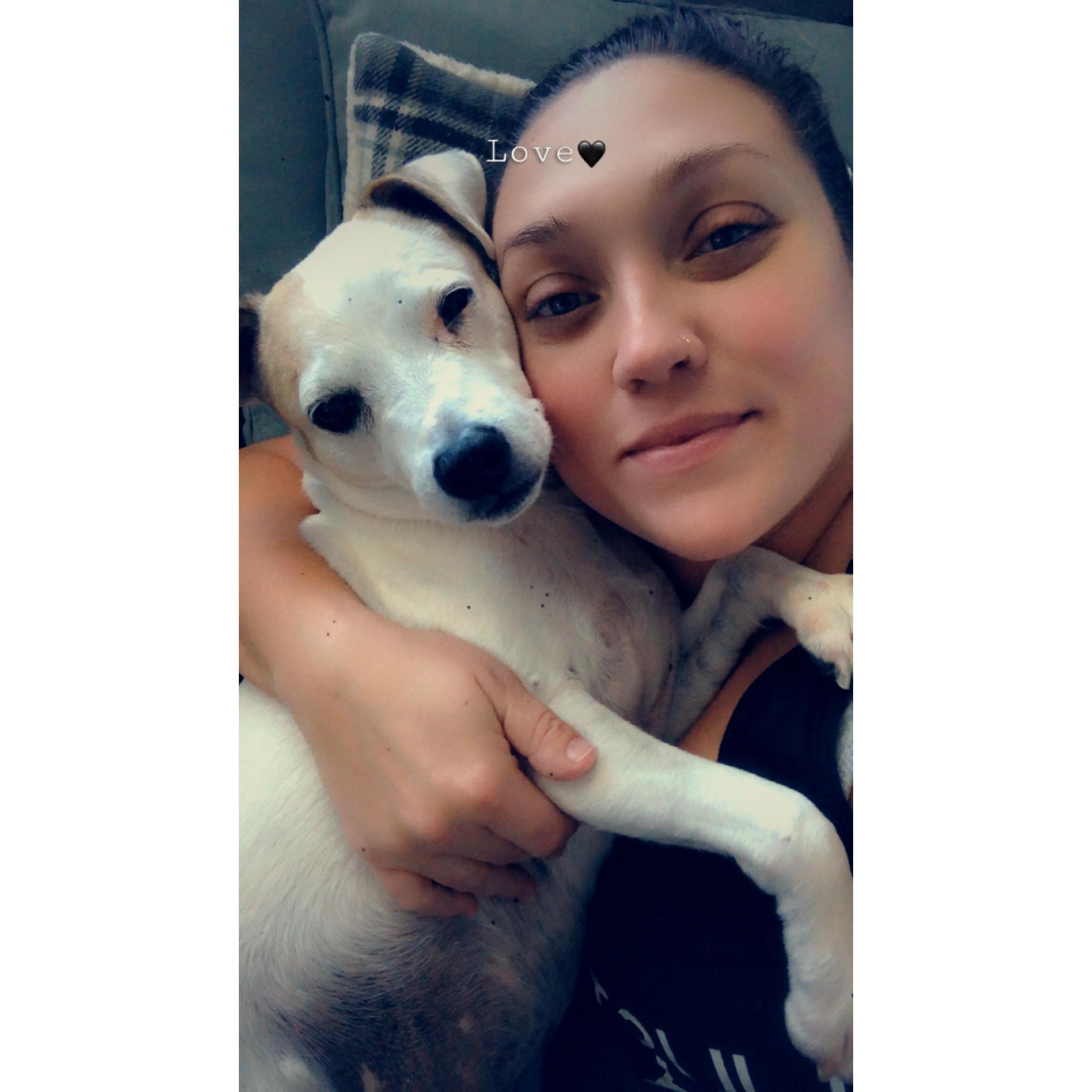 Quarantine = Hoosie snuggles in between his naps.