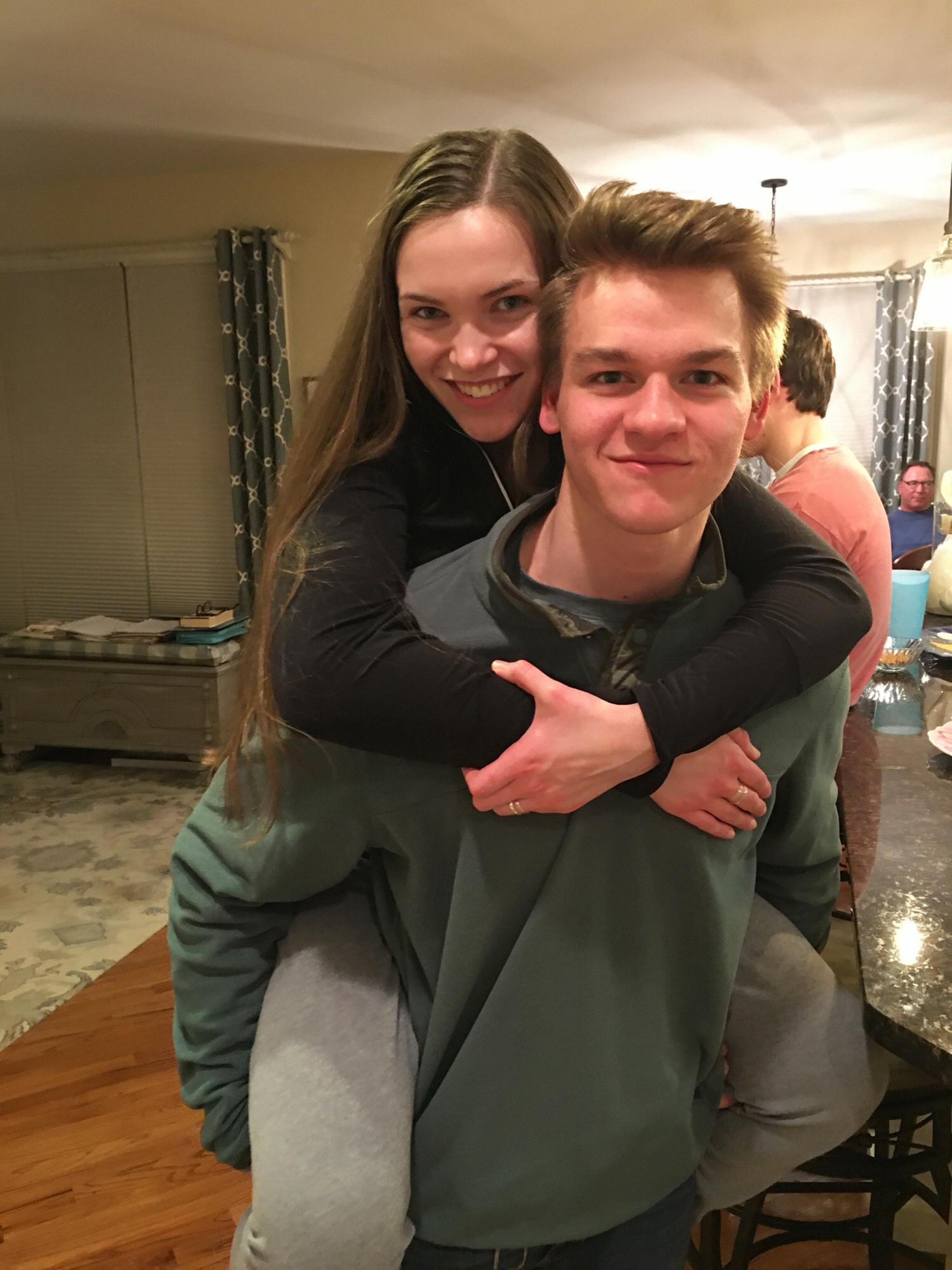 A quick weekend together while we were doing long distance in college, February 2020