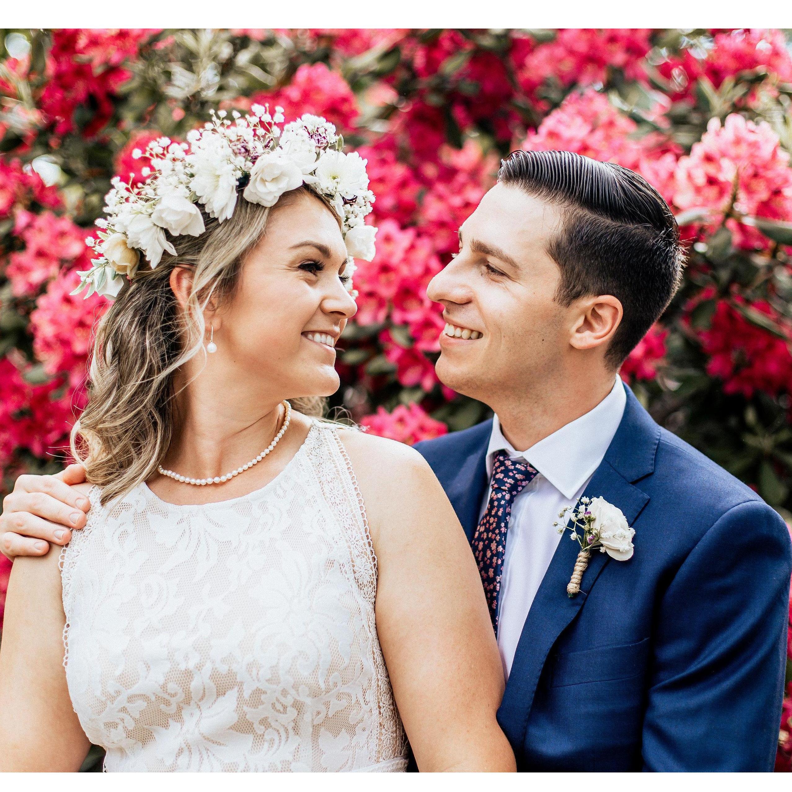 Just married! June 6, 2020