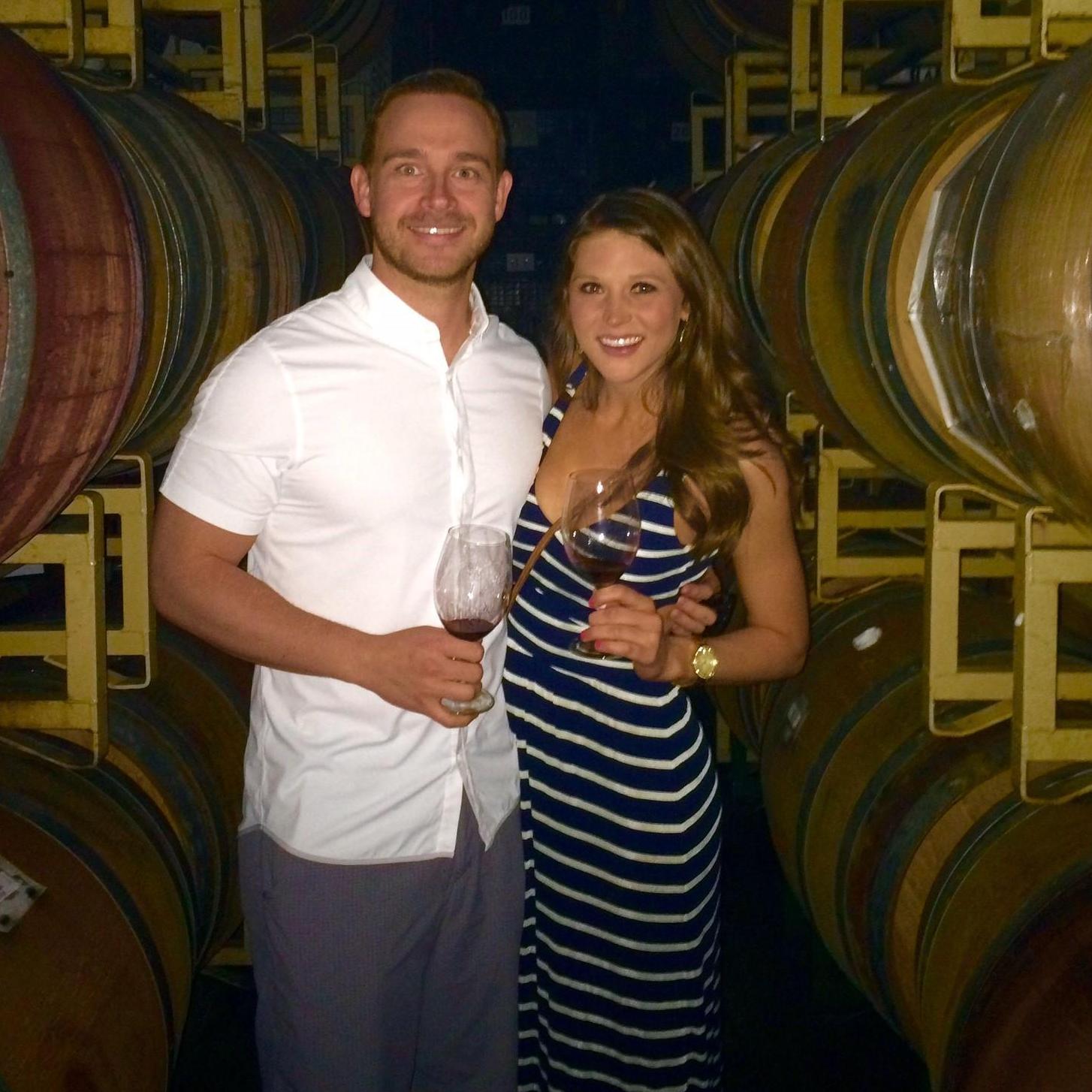 Our very first trip together to Napa!