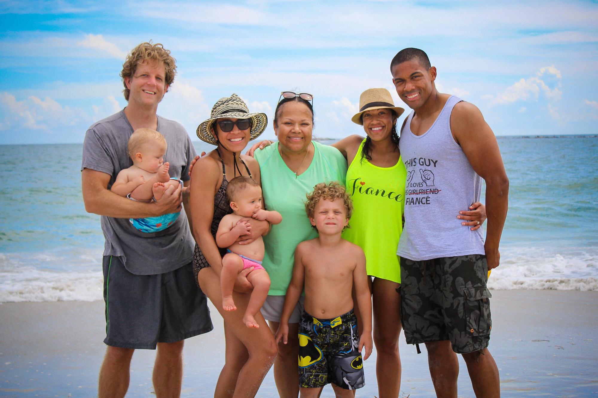 Day of proposal in Wrightsville Beach, NC