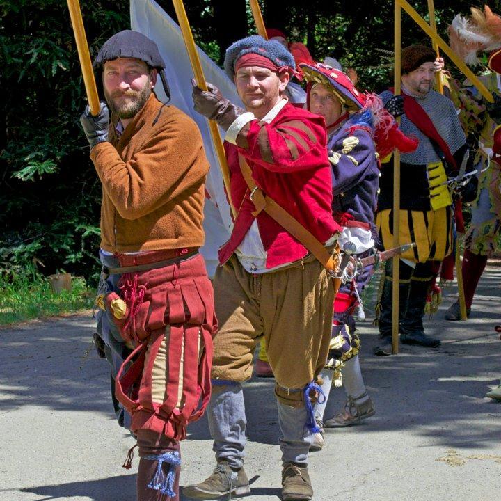 Boys are on the march!