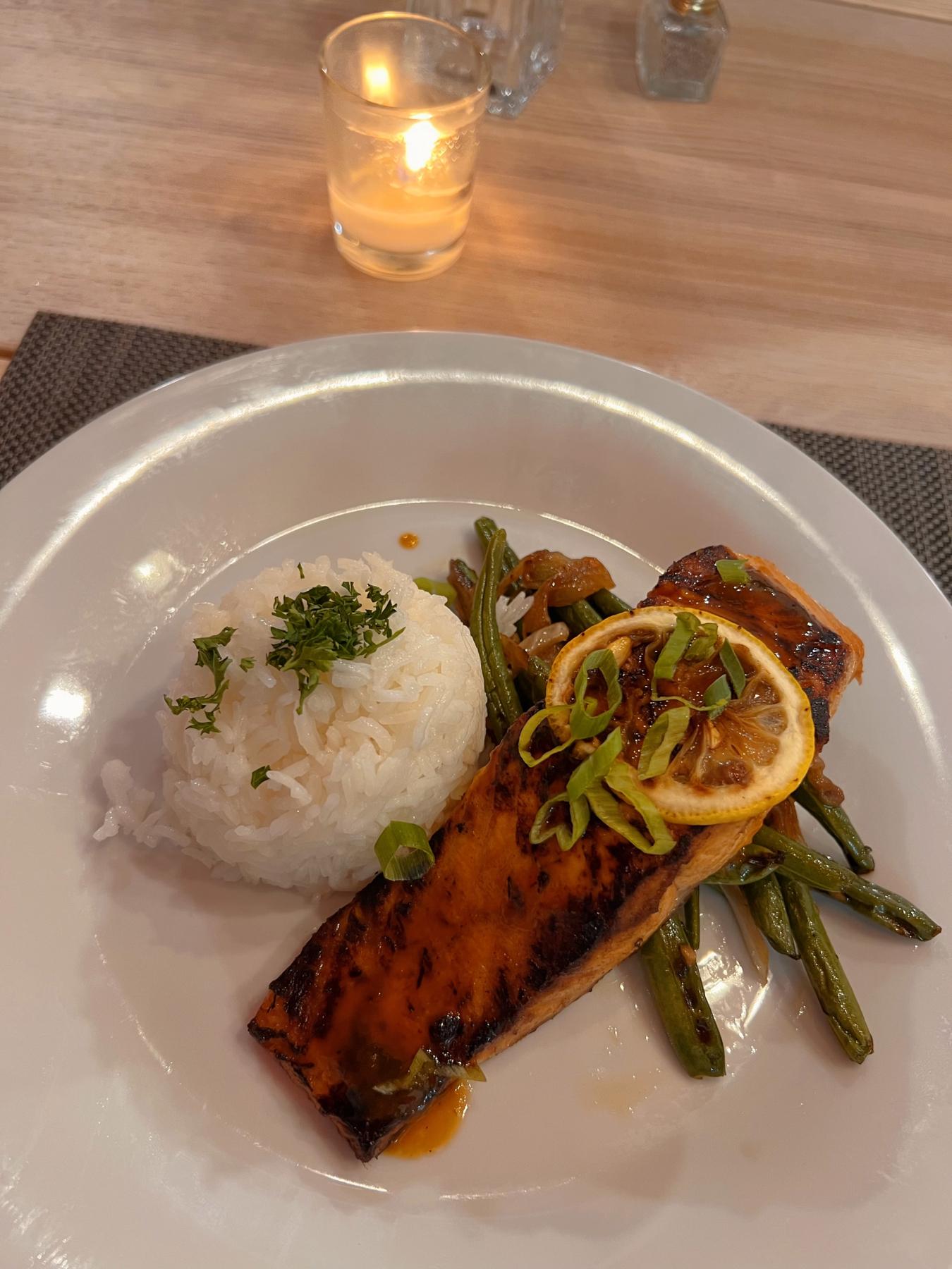 Ginger Roasted Salmon