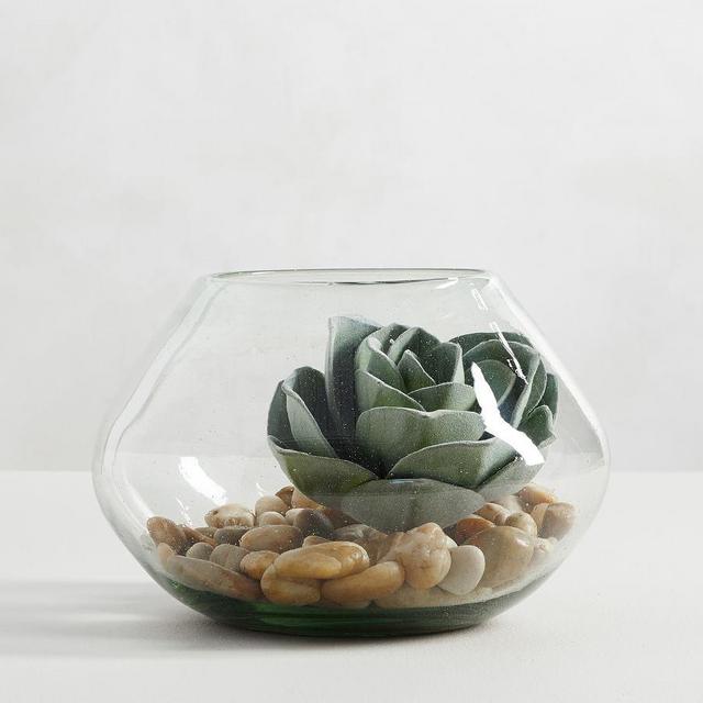 Nouvel Recycled Glass Vases, Bowl
