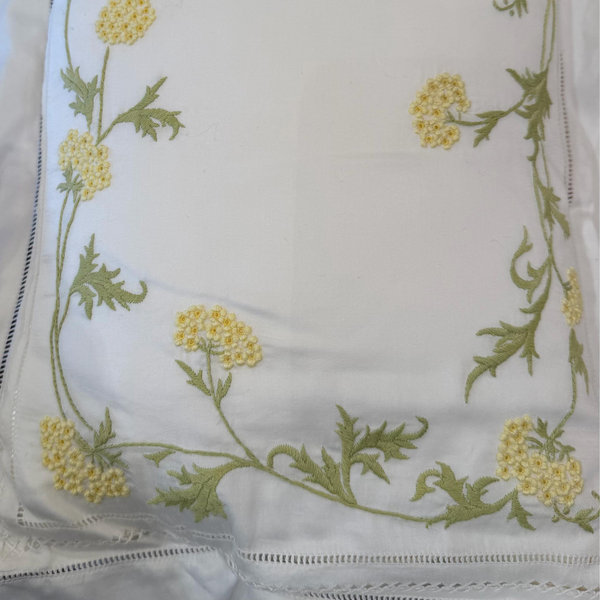 Yellow, King Duvet - Muriel Bedding (use code FORBES15 for 15% off)
