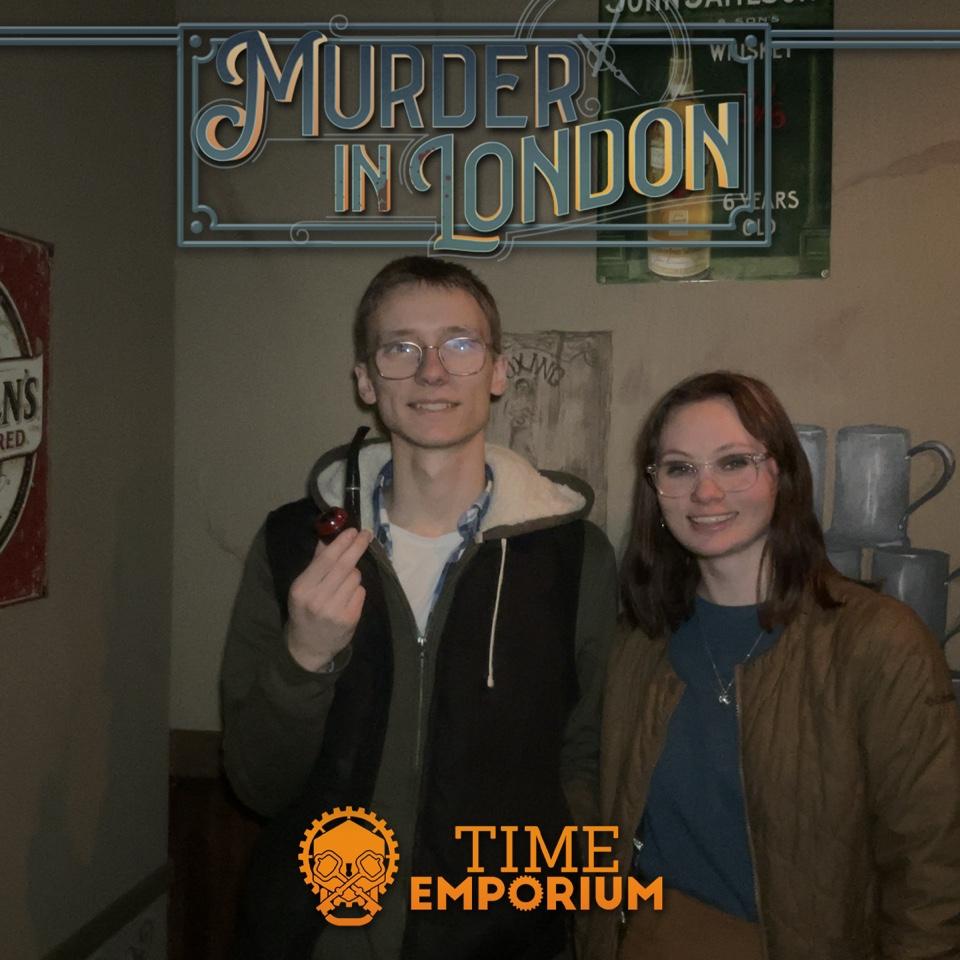 Escape room for our 2 year anniversary! (04/27)