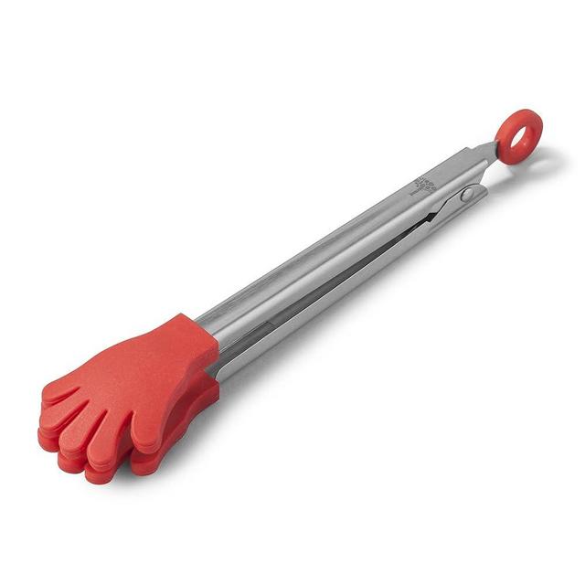 Kitchen Innovations J130DISP 7" Silicone Handy Tong