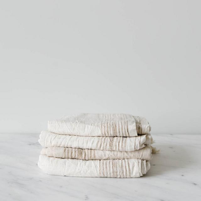 turkish towel – sand stripes