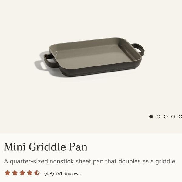 Mini Griddle Pan - Char