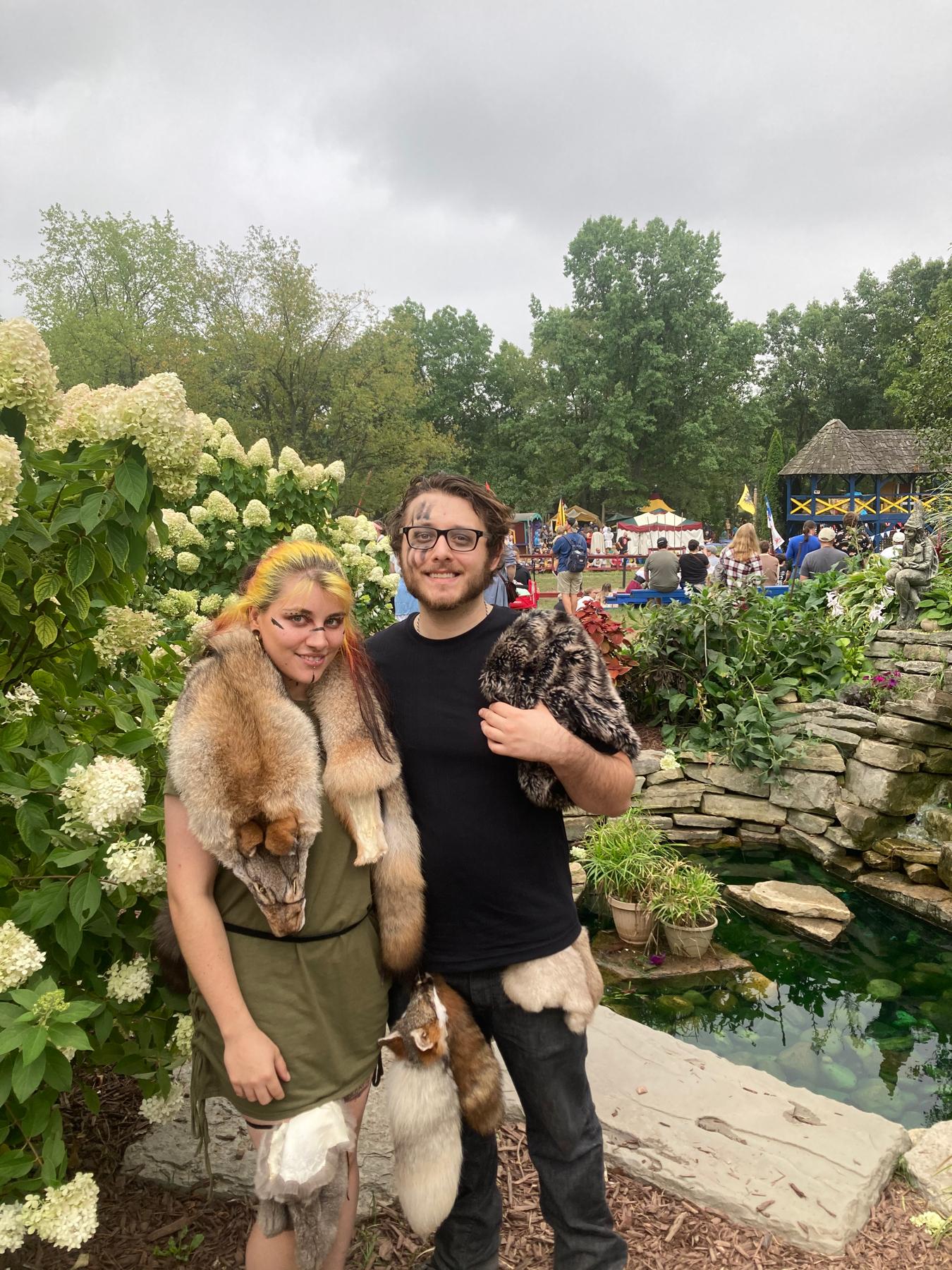 Renaissance fair on Vikings Weekend