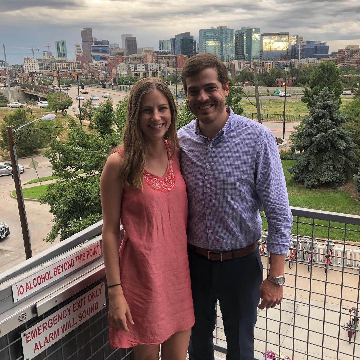 Right after moving to Denver together.