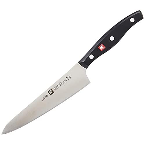 ZWILLING J.A. Henckels TWIN Signature Kitchen-Utility-Knives Prep Knife, 5.5, inch, Black/Stainless Steel