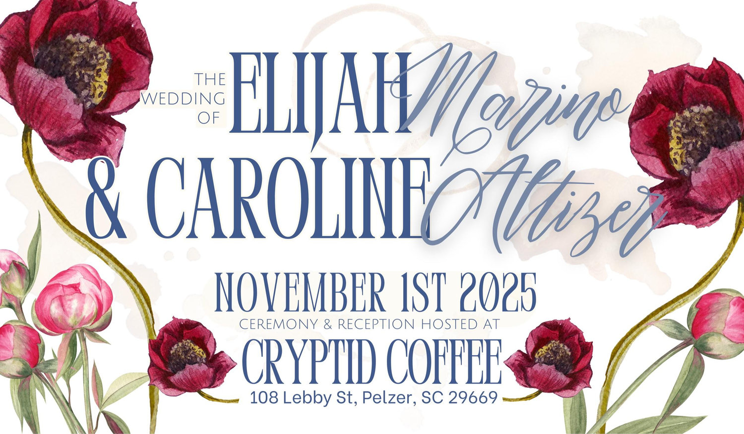 The Wedding Website of Caroline Altizer and Elijah Marino
