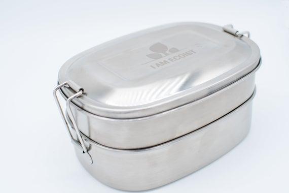 Double tier Lunchbox Stainless Steel