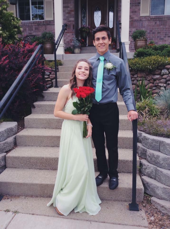 Our first prom!