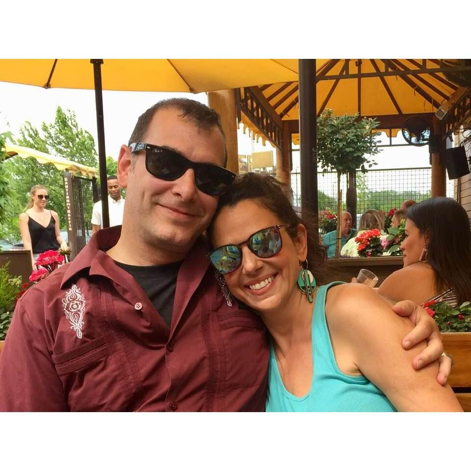 This Ohio man shows his love the sights of Cleveland.