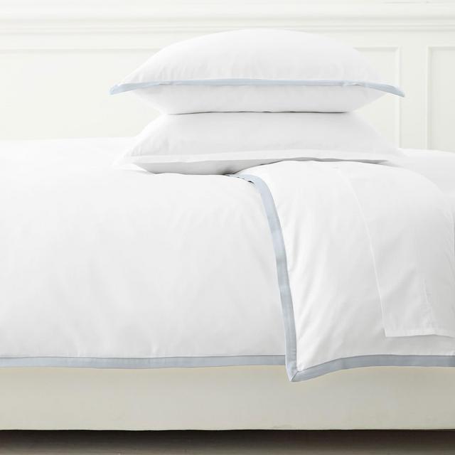 Border Frame Duvet Cover (Sky; Queen)