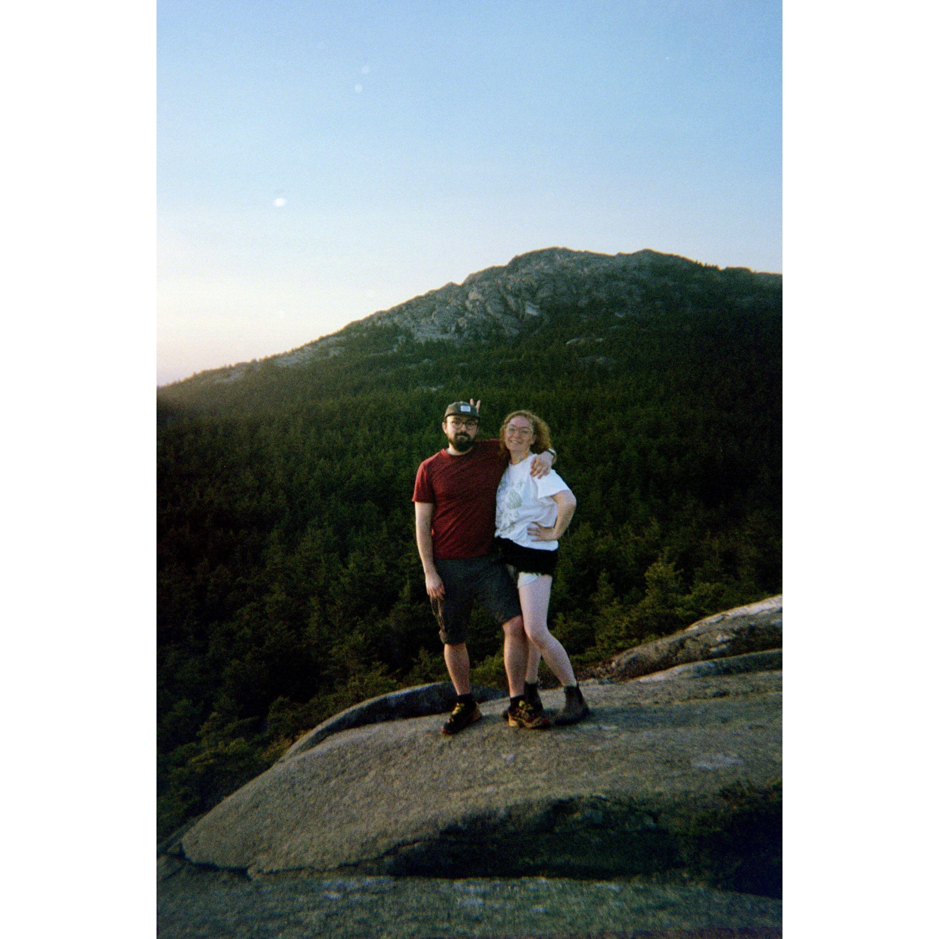 At the top of Mt Monadnock!