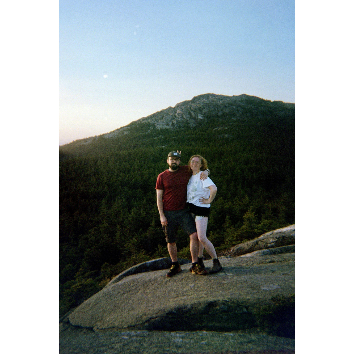 At the top of Mt Monadnock!