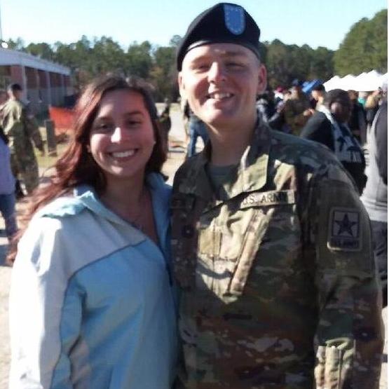 Chris's graduation from Basic Training in the Army (Dec. 2019)