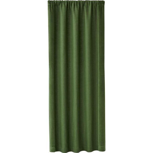 Ezria Green Linen Curtain Panel 48"x84"