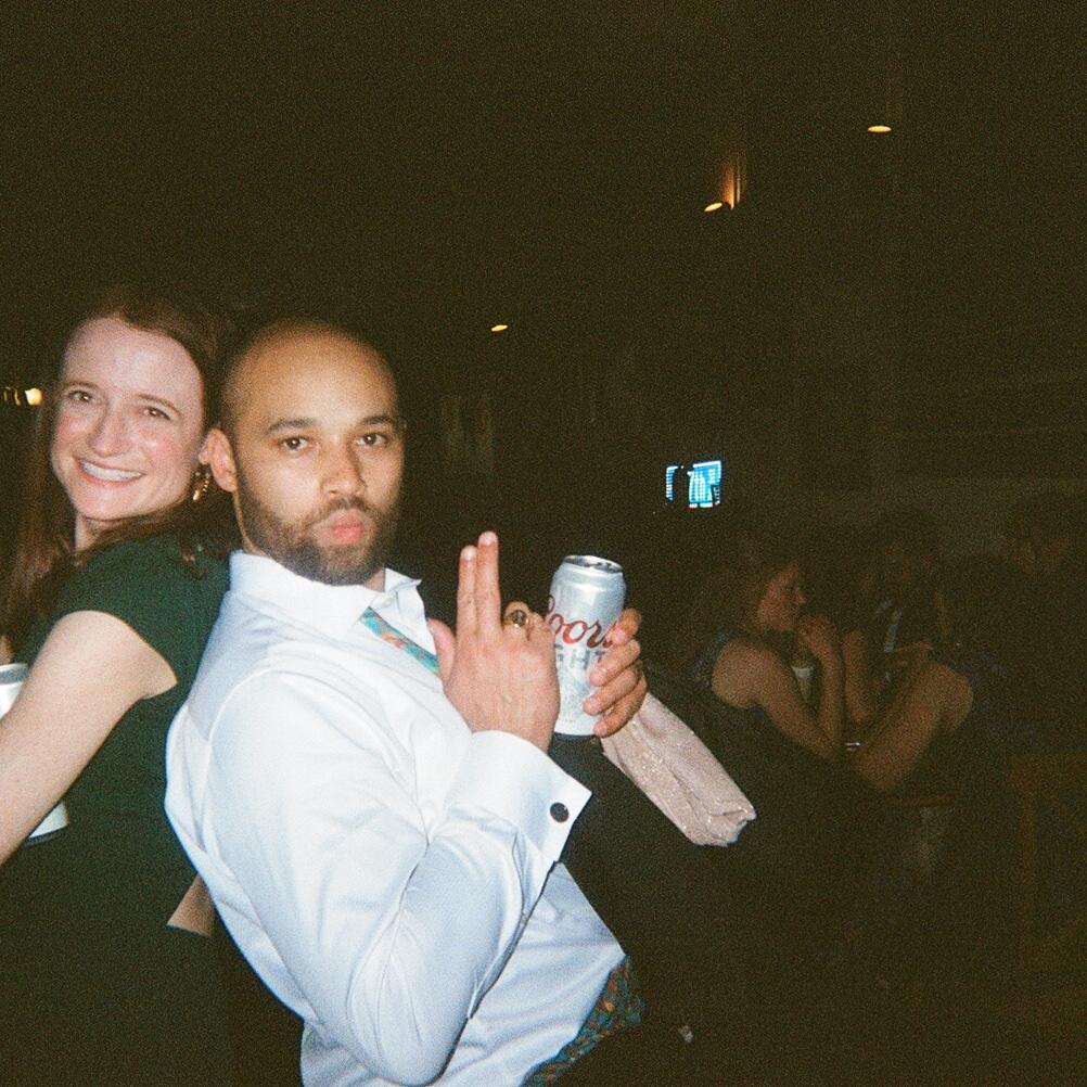 Another shot of wedding fun