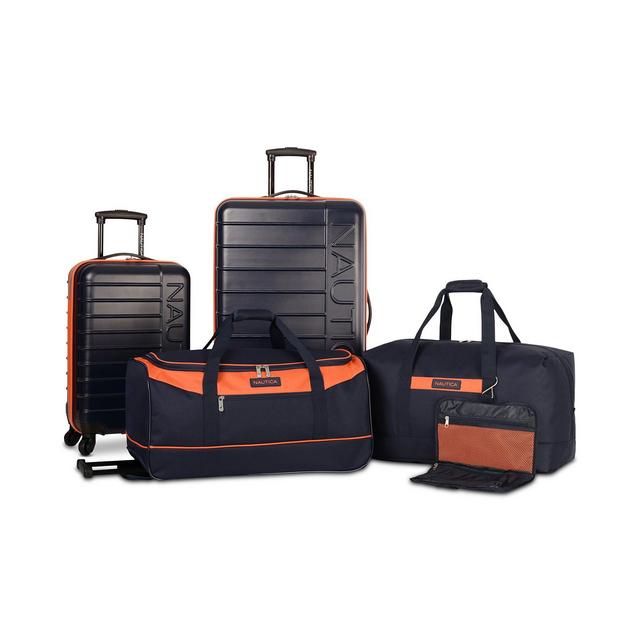 Nautica Sea Tide 5-Pc. Hardside Luggage Set, Created for Macy's