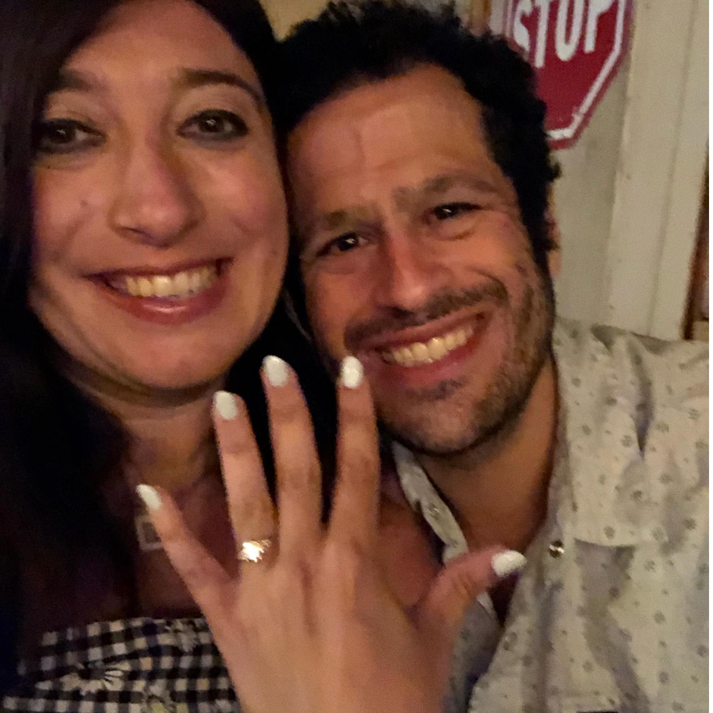 Robert proposed in Marfa, TX September 17, 2021. No surprise, Jordan said yes!