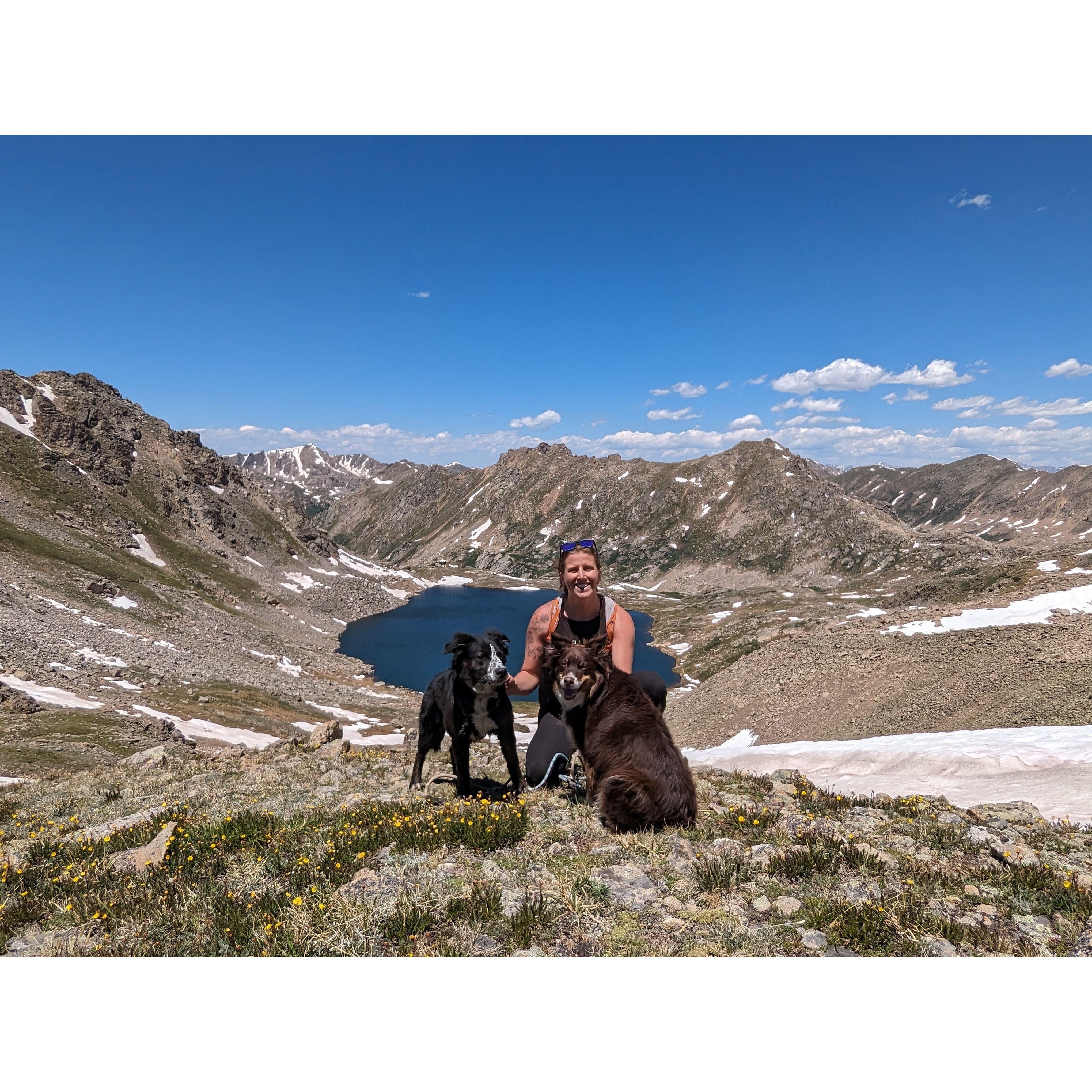 Independence Pass by Twin Lakes