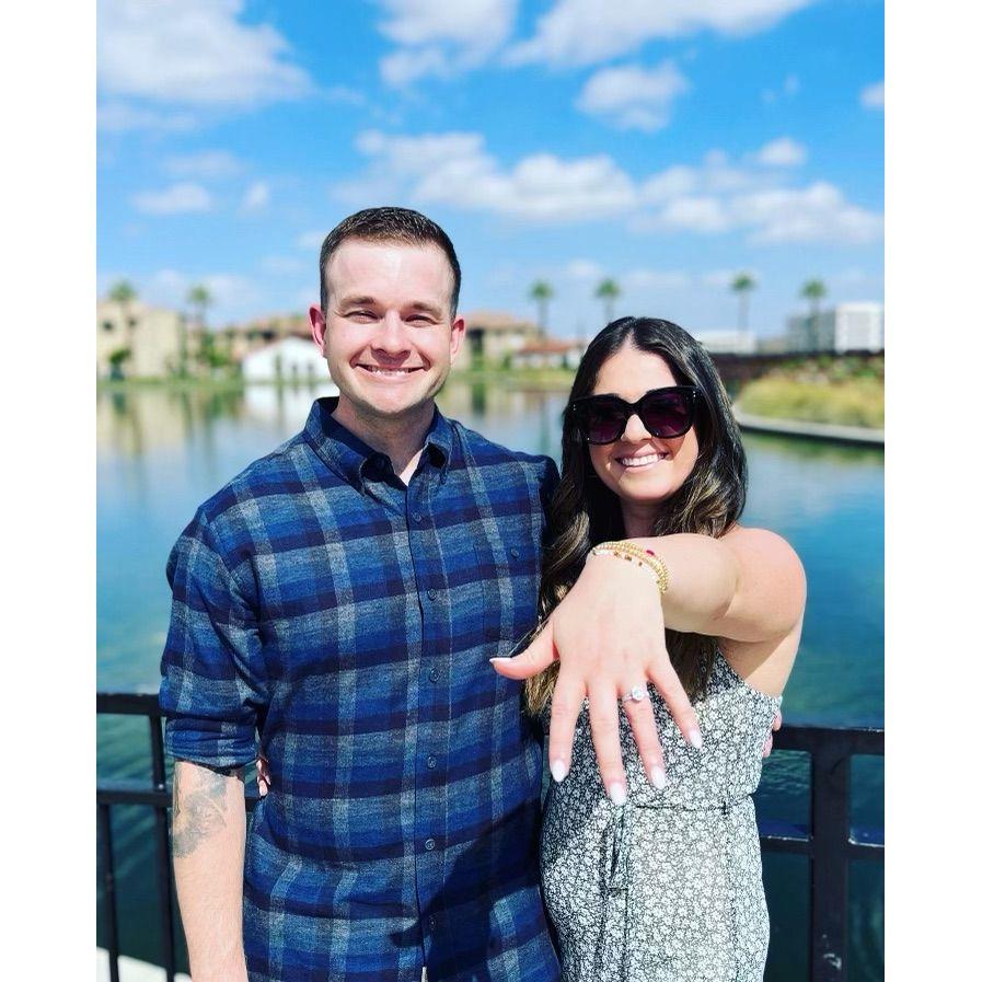 The day we got engaged!