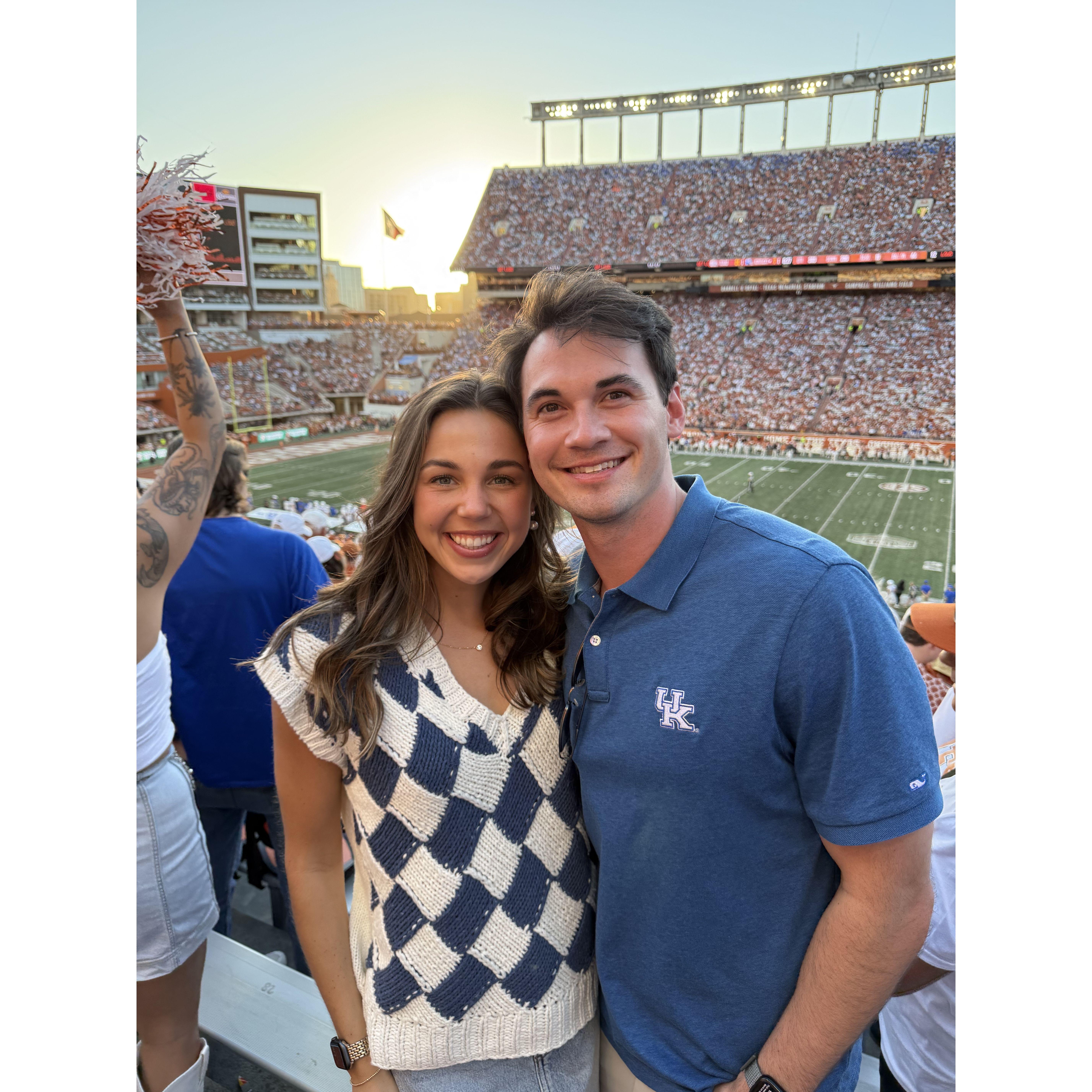 Austin, TX for UK football game (2024)
