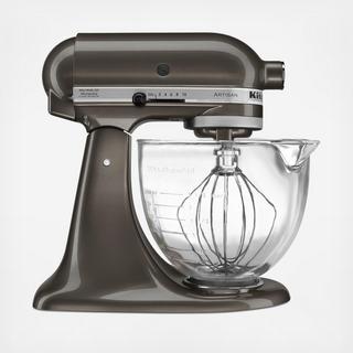 Artisan Design Series 5 Qt. Tilt-Head Stand Mixer with Glass Bowl