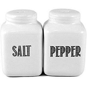 Mason Jar Style Salt & Pepper Shaker Set