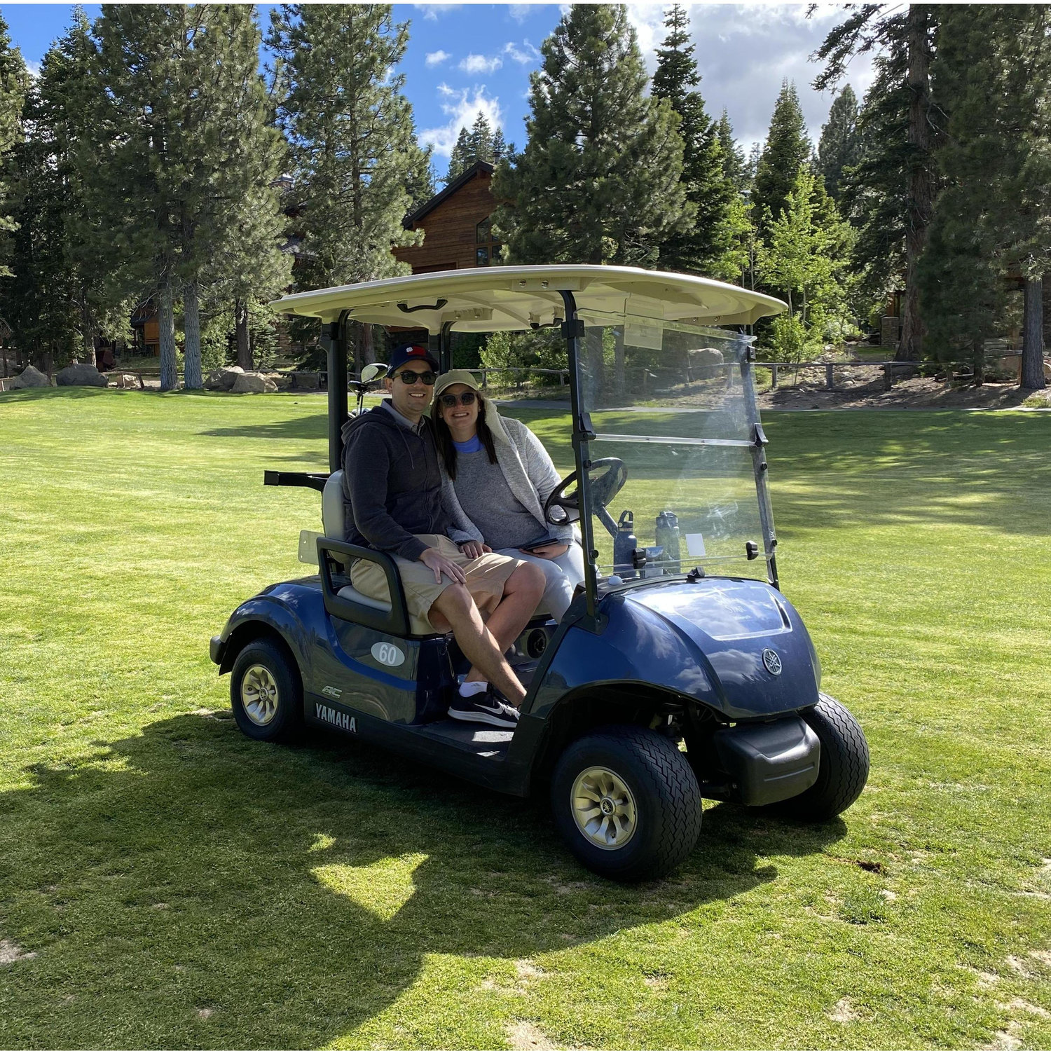 Golfing and searching for bears 
in Mammoth at Sierra Star Golf Club.