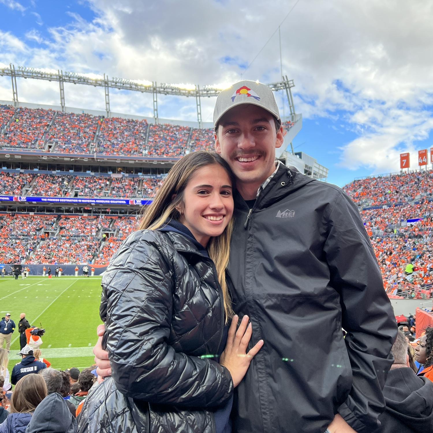 First Denver Bronco game!
