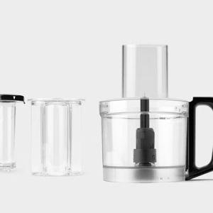 nutribullet Food Processor 7c Work Bowl with Lid and Dual-Size Pusher