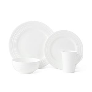Mikasa Ciara 16-Piece Bone China Dinnerware Set, Service for 4