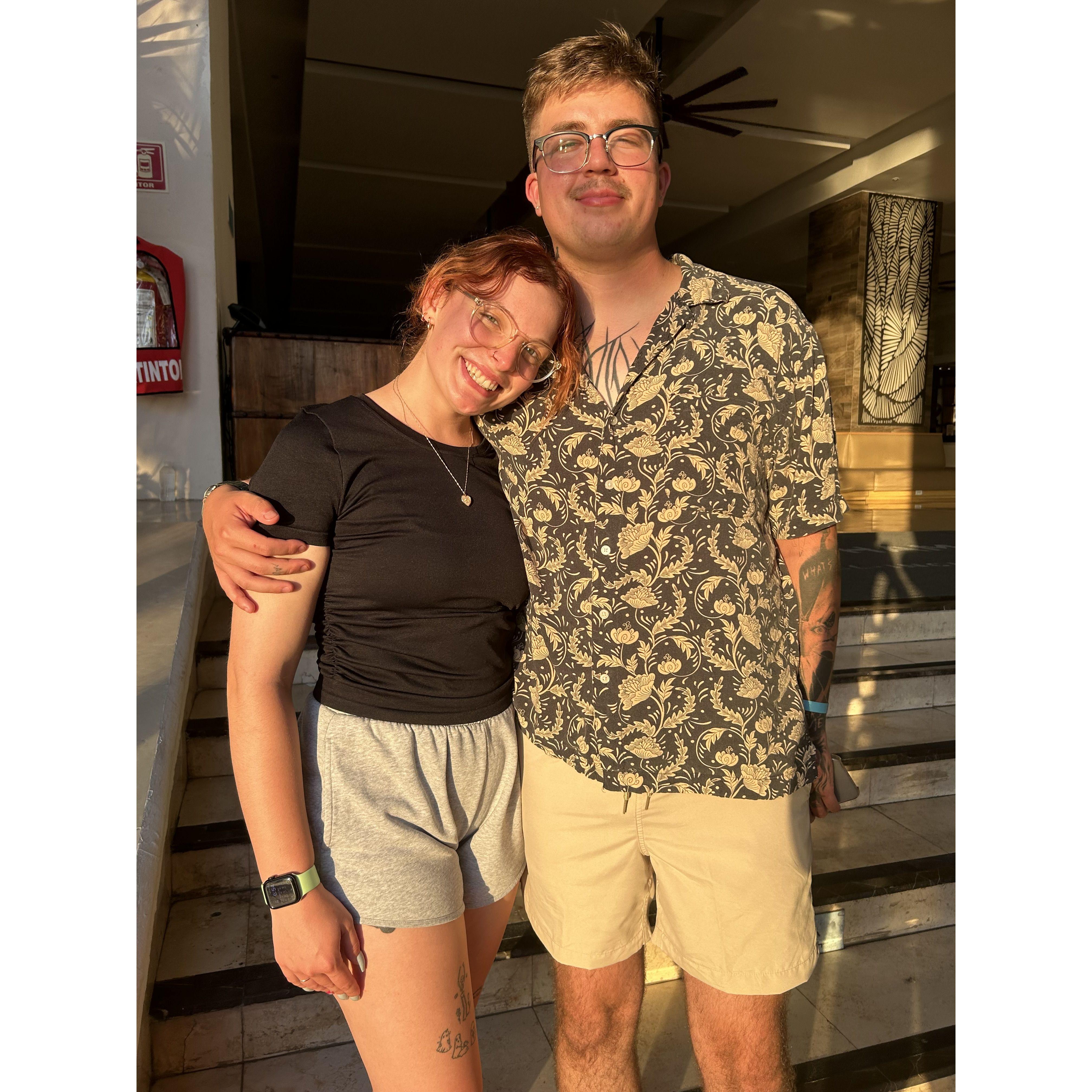 Our first time out of the country