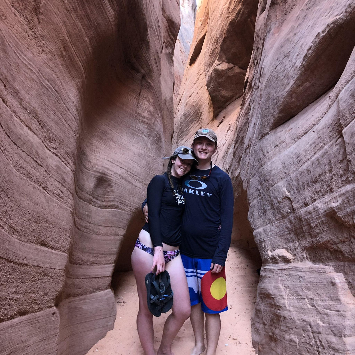 Labyrinth Canyon at Lake Powell. July 2019.